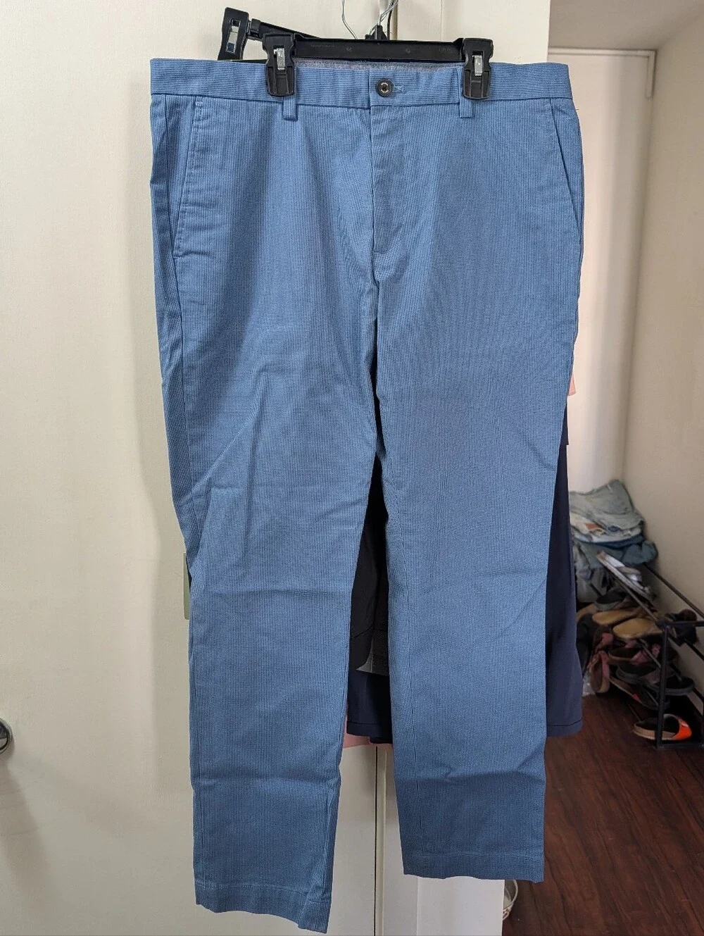 Banana Republic Men's Blue Chinos Fulton skinny chino 34x30 NWT